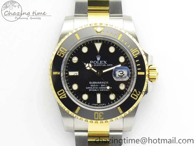 MiroTime 0416 Comfortable Submariner 116613LN Noob 1:1 Best Edition Black Dial On SS YG Bracelet A2836 V 3569
